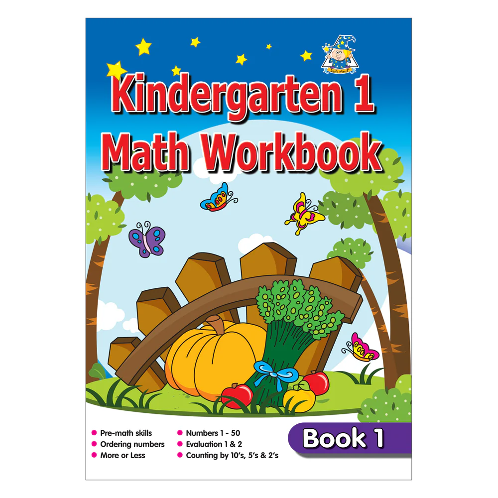 Greenhill Workbook 4-6 Year Math Book 1 - Nail Gallerys