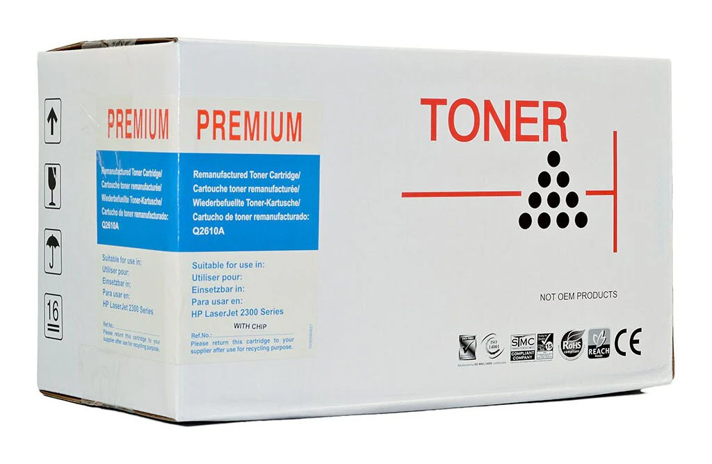 Icon Remanufactured Hp Q2610a Black Toner Cartridge - Nail Gallerys