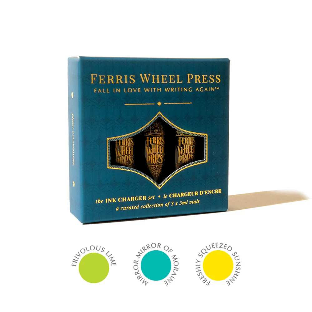Ferris Wheel Press Ink Charger Set The Freshly Squeezed Collection - Nail Gallerys