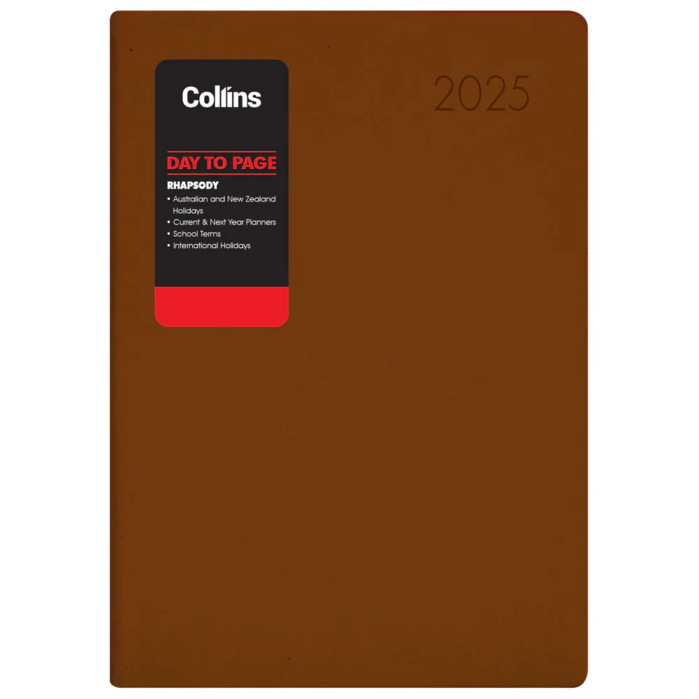 Collins Rhapsody A51 Day To Page Diaries - Nail Gallerys