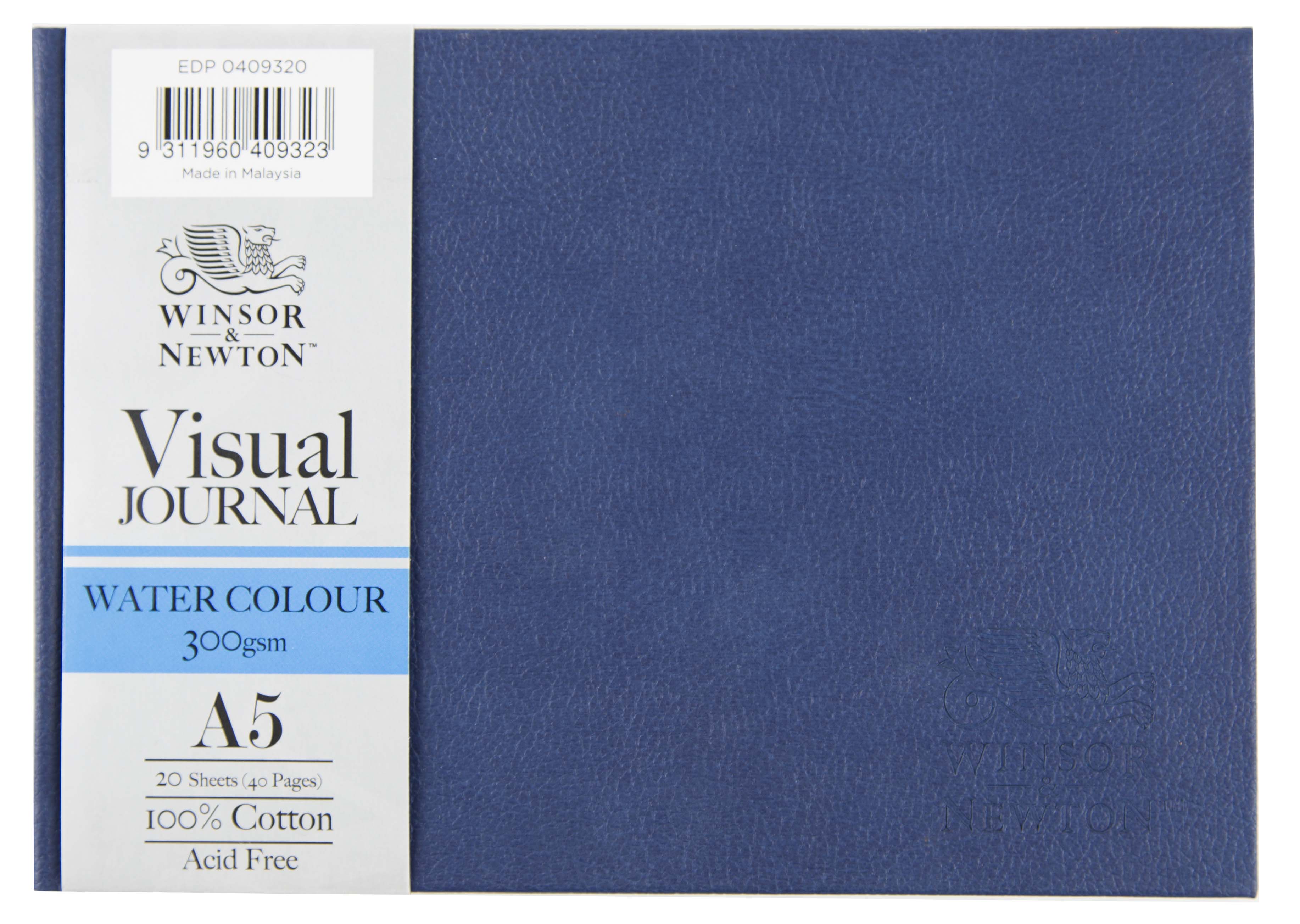 Winsor & Newton Watercolour Hardbound 300gsm 20 sheet Visual Journals - Nail Gallerys