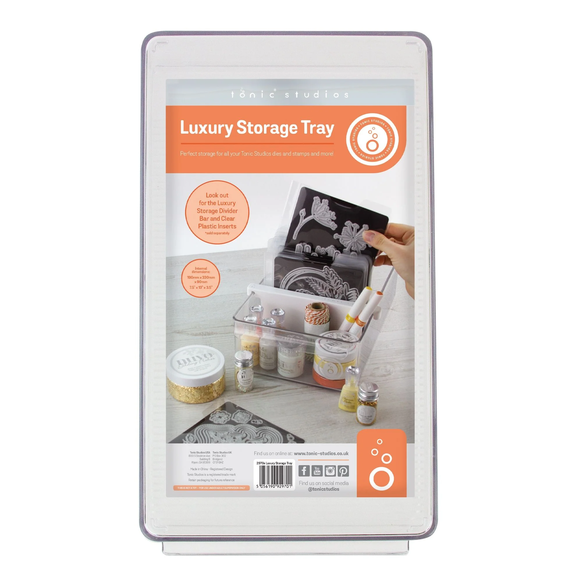 Tonic Luxury Storage Tray - Nail Gallerys