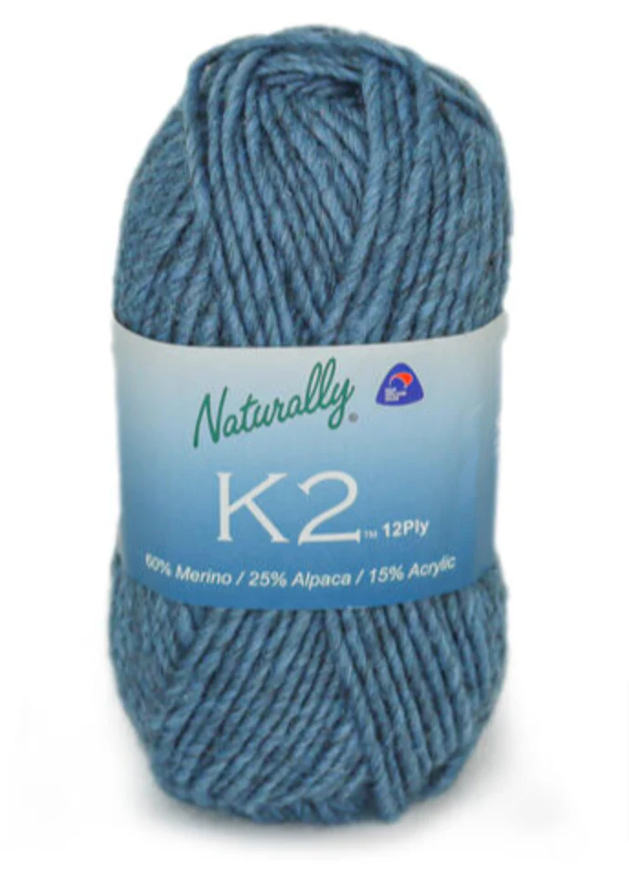 Naturally K2 Yarn 12ply - Clearance - Nail Gallerys