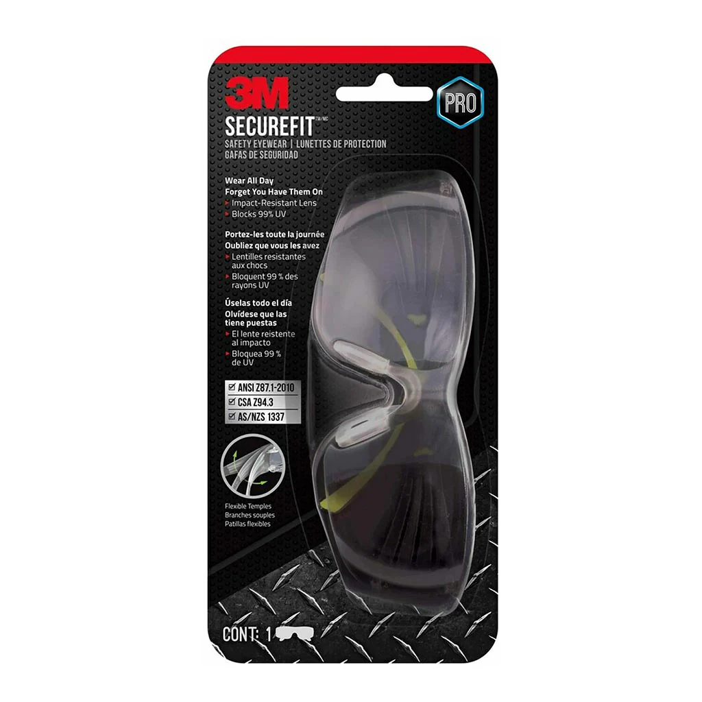3M Pro SecureFit Mirrored Eyewear - Nail Gallerys