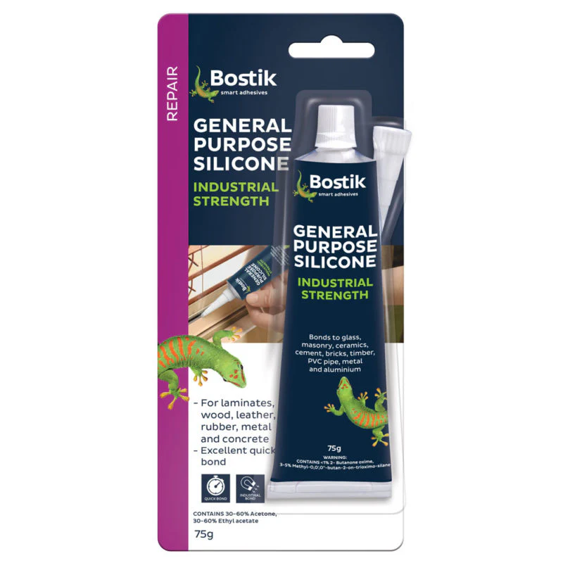Bostik 75g General Purpose Silicone - Nail Gallerys