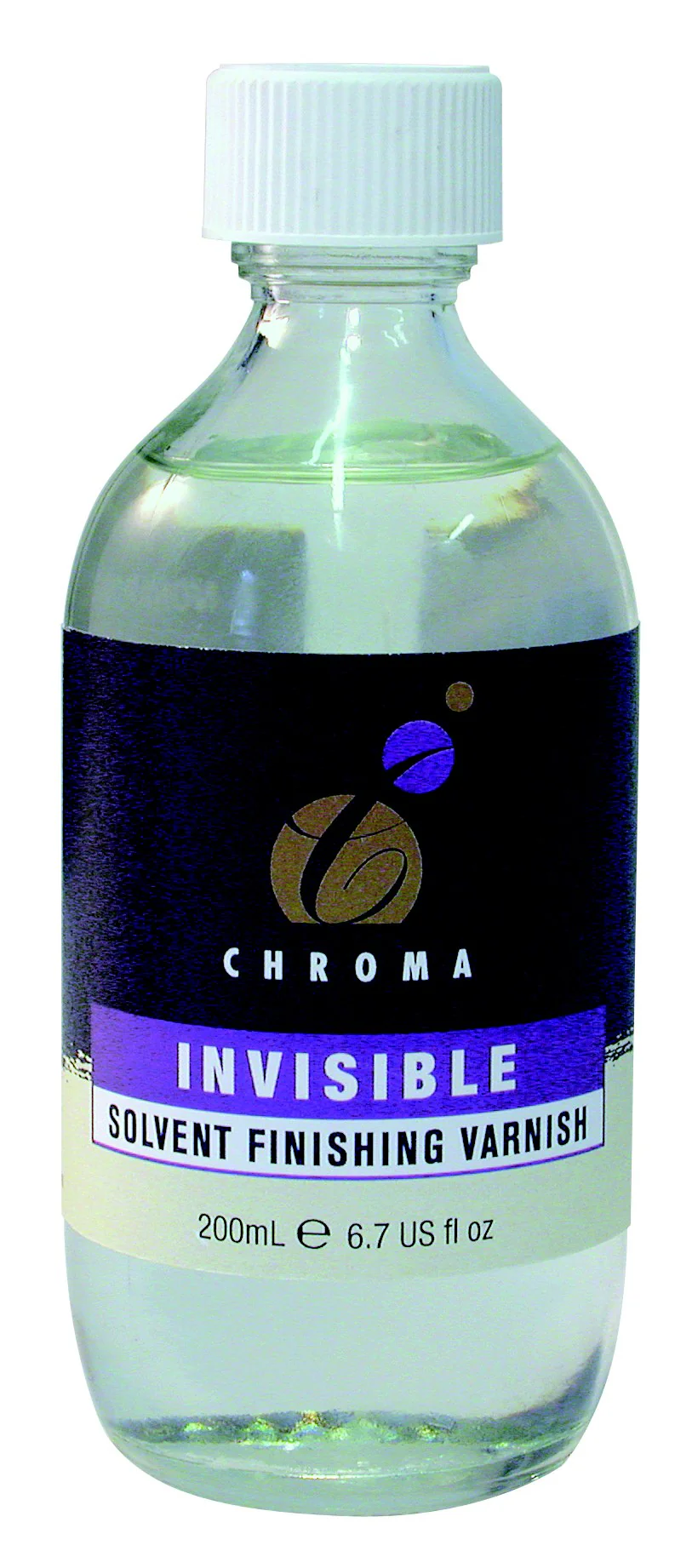Chroma Invisible Solvent Varnish 200ml - Nail Gallerys
