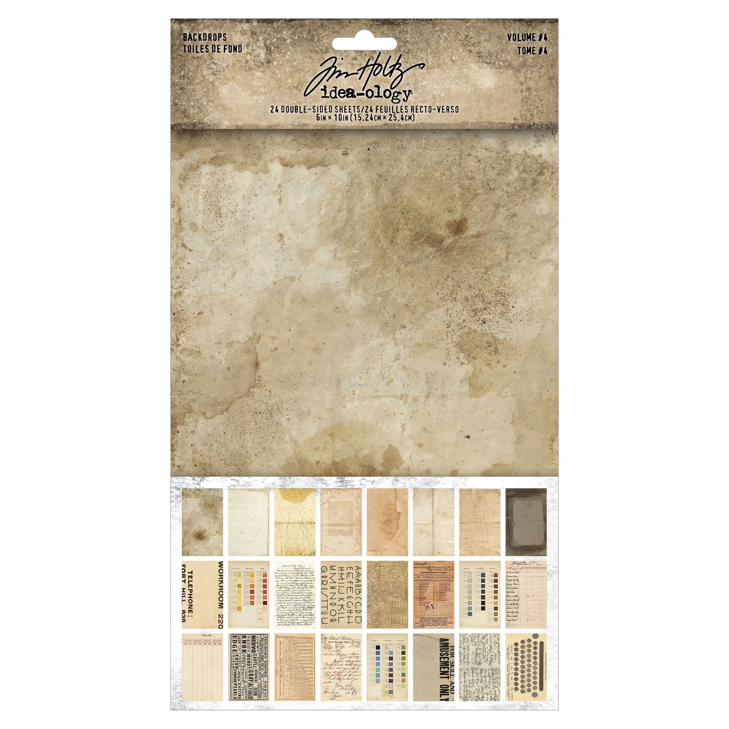 Tim Holtz Idea-Ology Backdrops 6