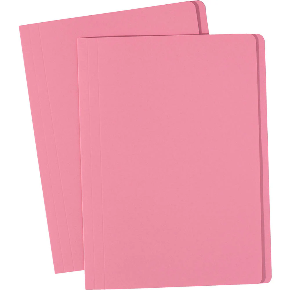 Avery File Folder Pink 200gsm Foolscap Box Of 100 - Nail Gallerys