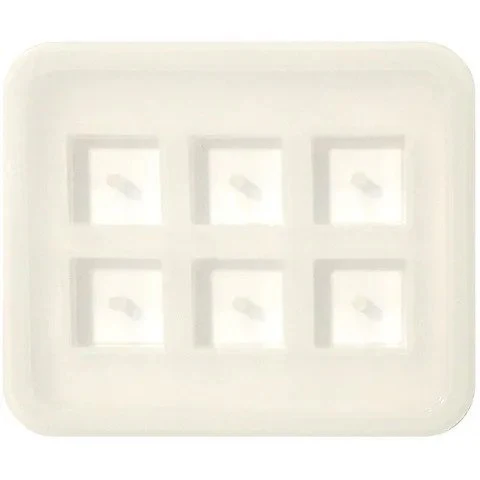 Ribtex Resin Silicon Mould Square Beads - Nail Gallerys