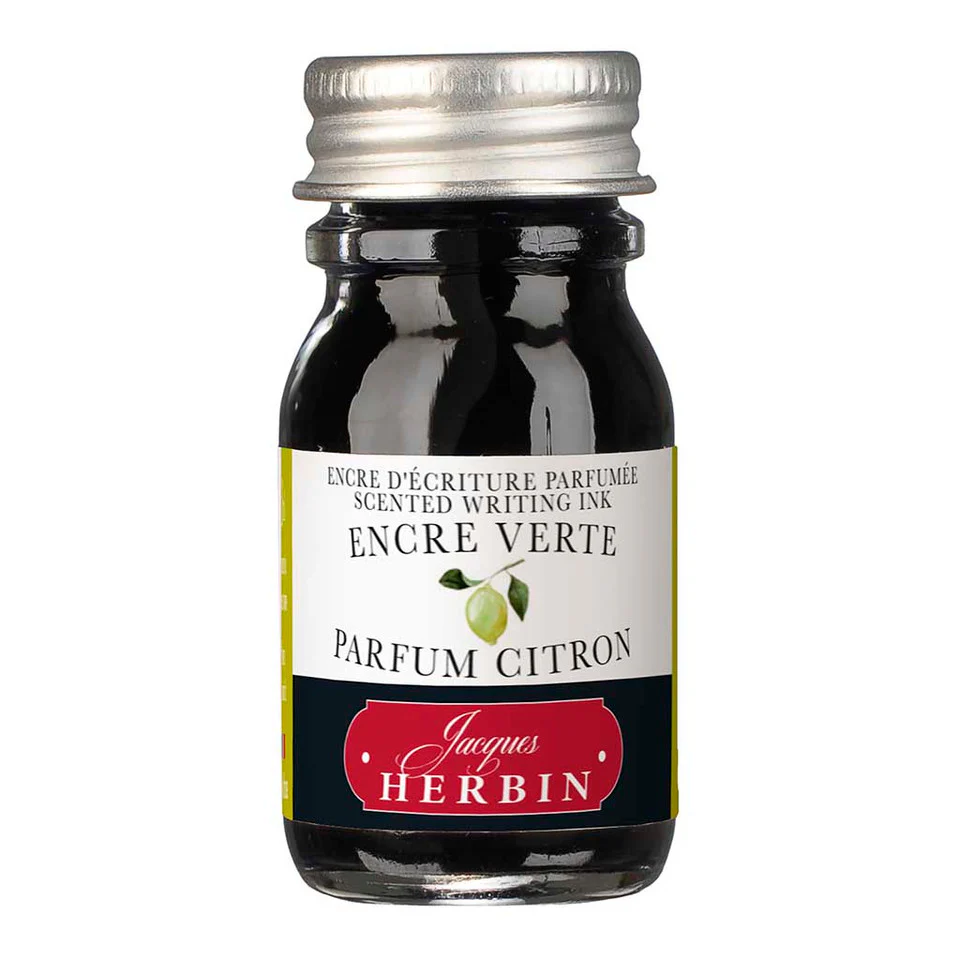 Jacques Herbin Green Inks Lemon Scented - Nail Gallerys