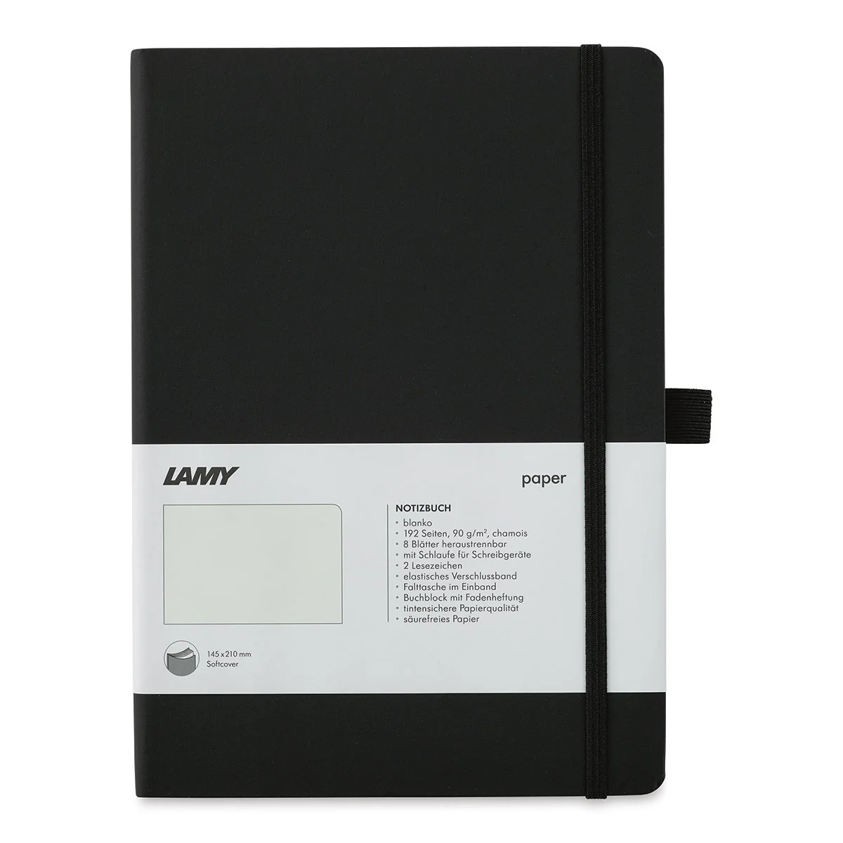 Lamy Soft Cover Black - Plain Notebook - Nail Gallerys