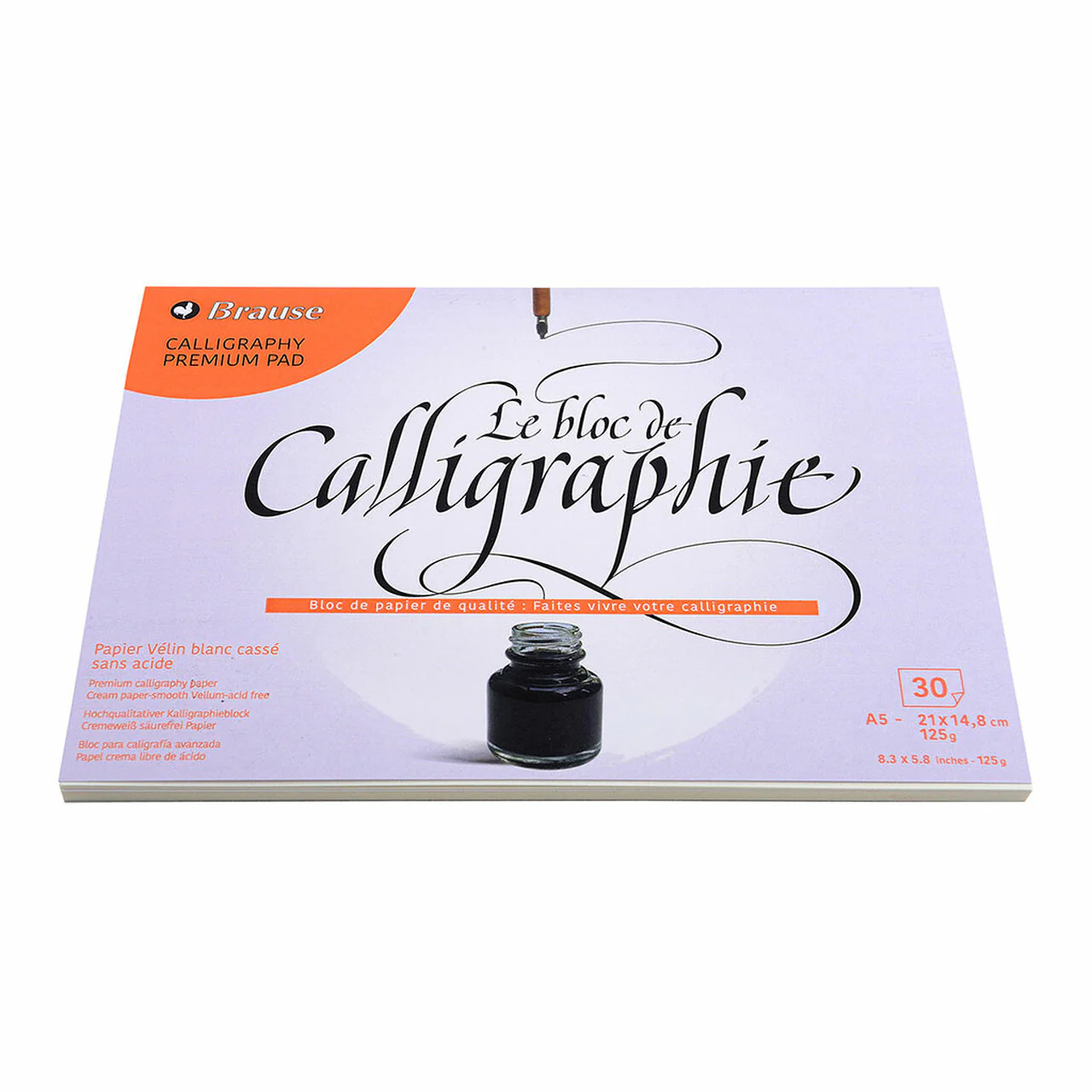 Brause Calligraphy Pad 30 Sheets - Nail Gallerys