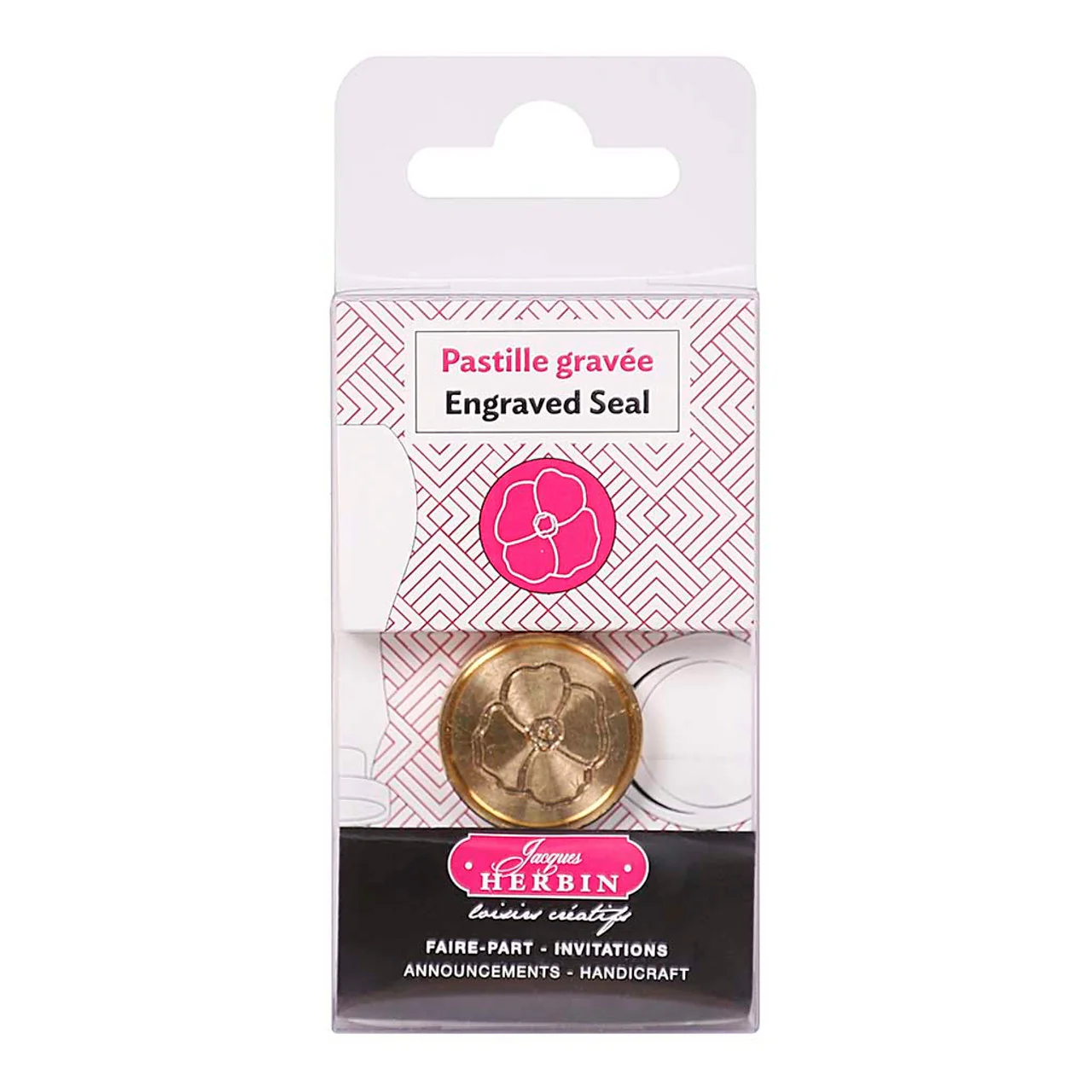 Jacques Herbin Round Pansy Wax Seal - Nail Gallerys