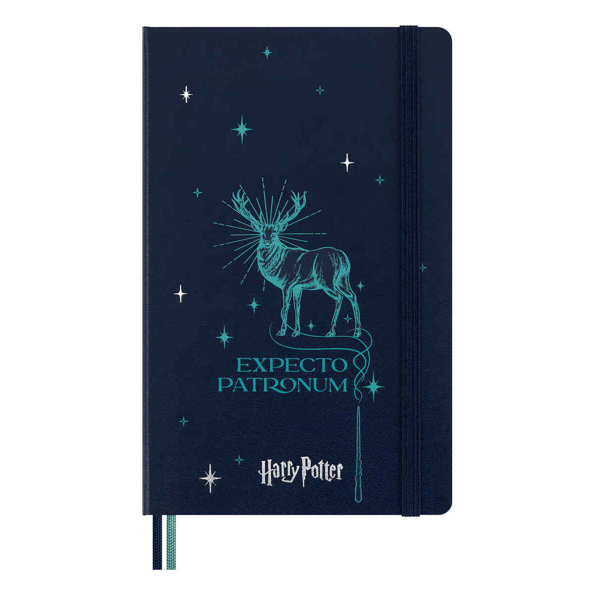 Moleskine LE Harry Potter Large Ruled Patronum Notebook - Nail Gallerys
