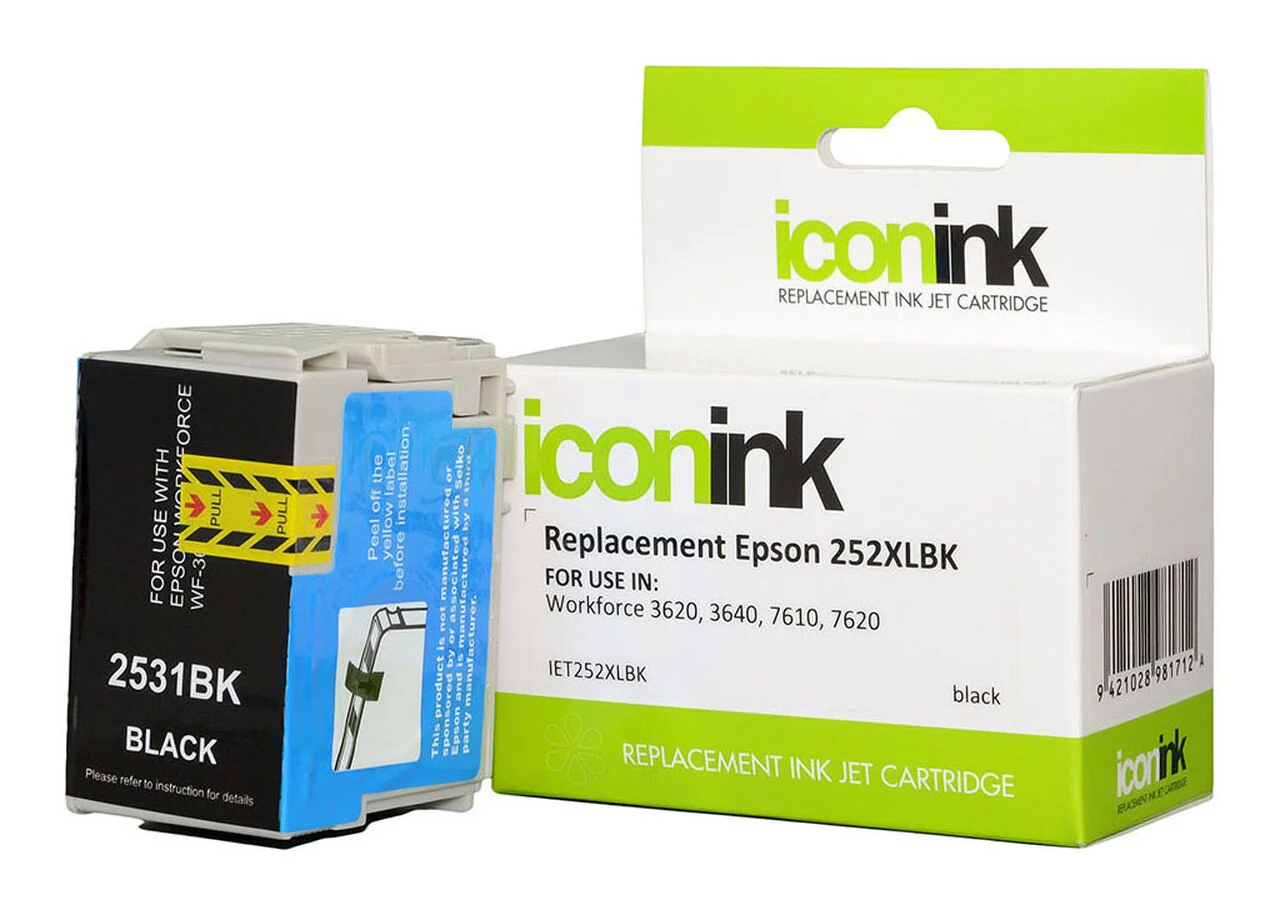 Icon Compatible Epson 252xl Ink Cartridge - Nail Gallerys