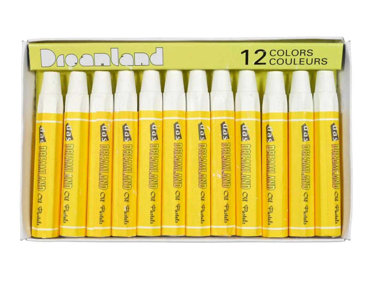Das Dreamland White Oil Pastels Small Pack Of 12 - Nail Gallerys