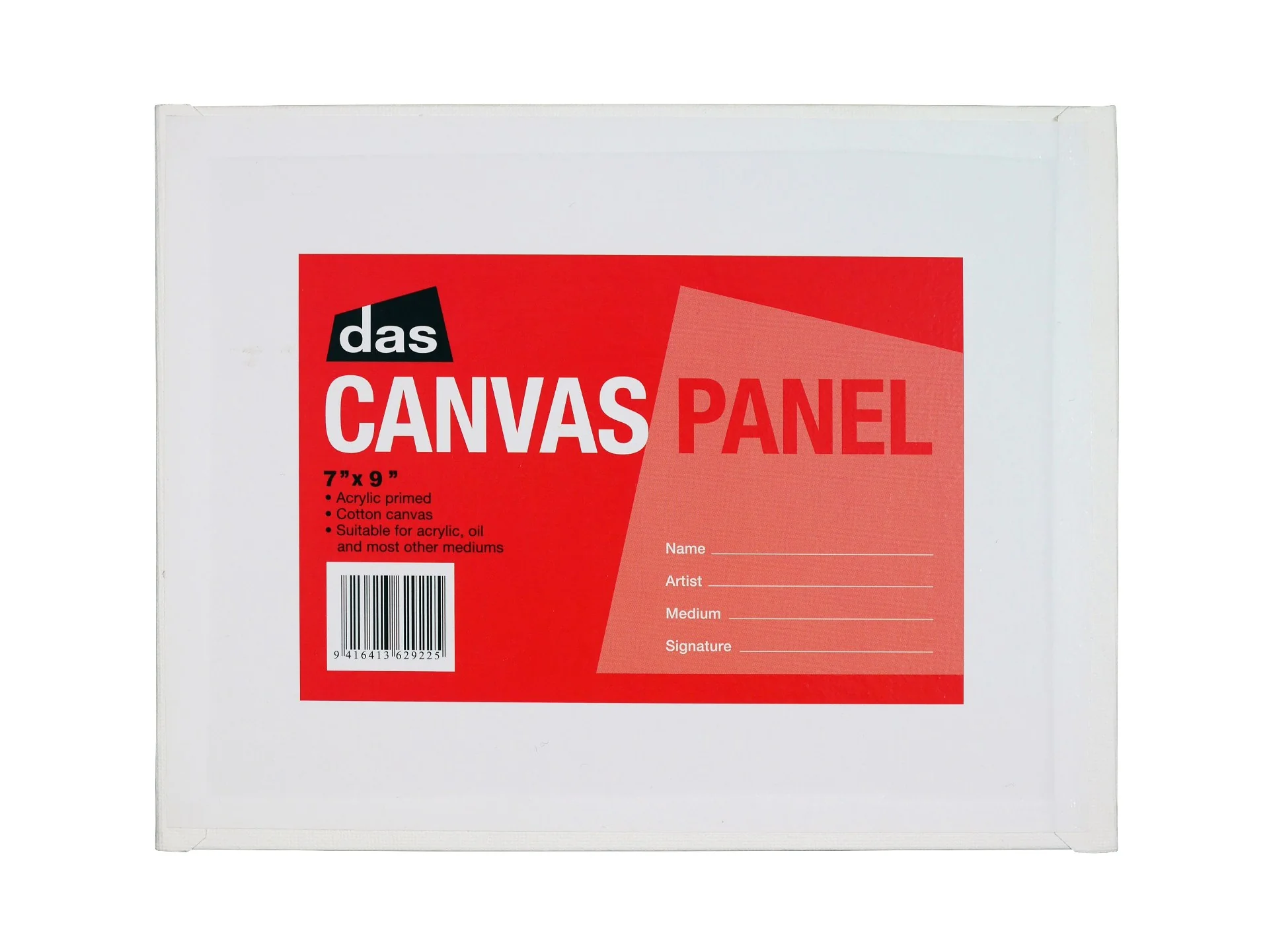Das Canvas Panel - Box Of 60 - Nail Gallerys