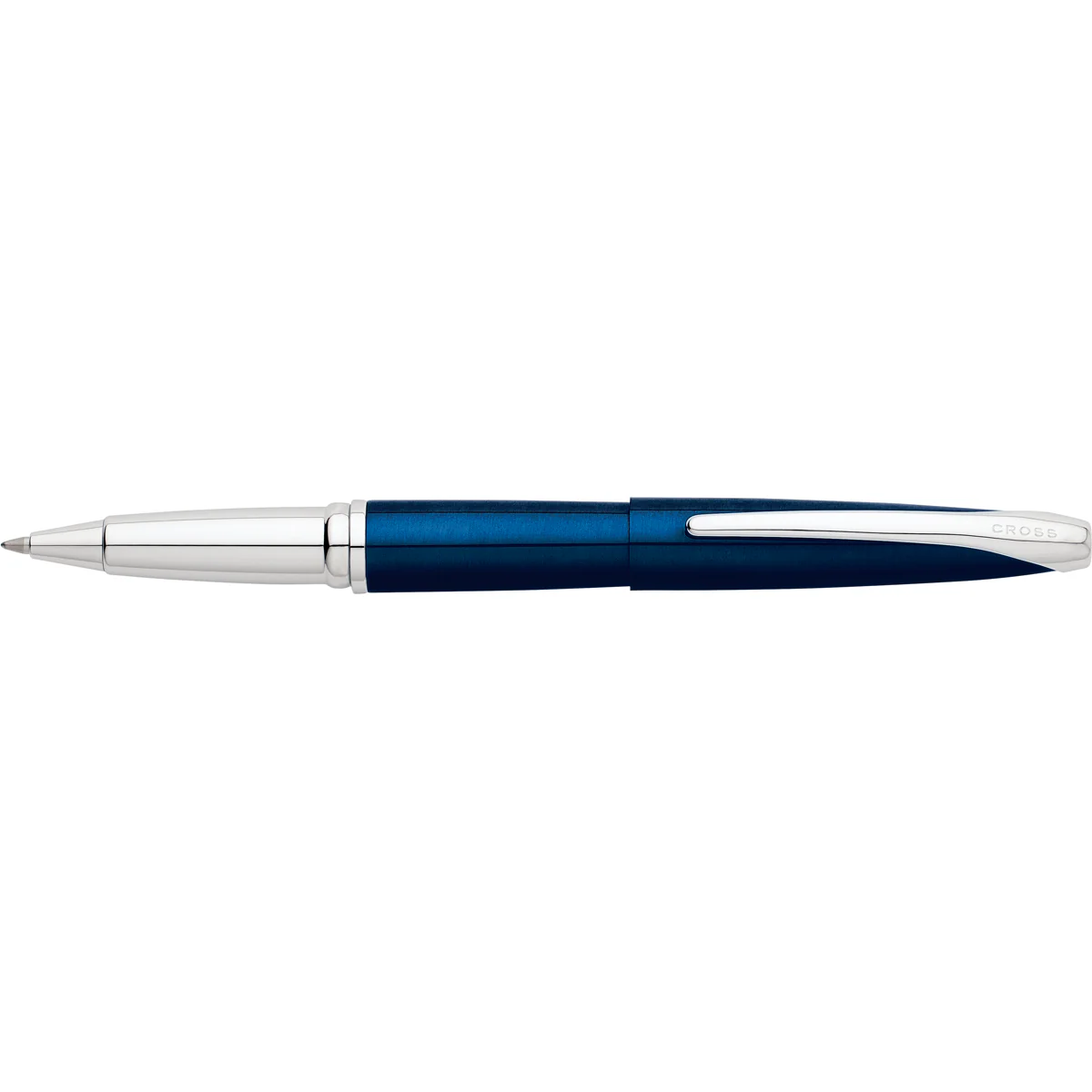 Cross ATX Translucent Blue Lacquer Rollerball Pen - Nail Gallerys