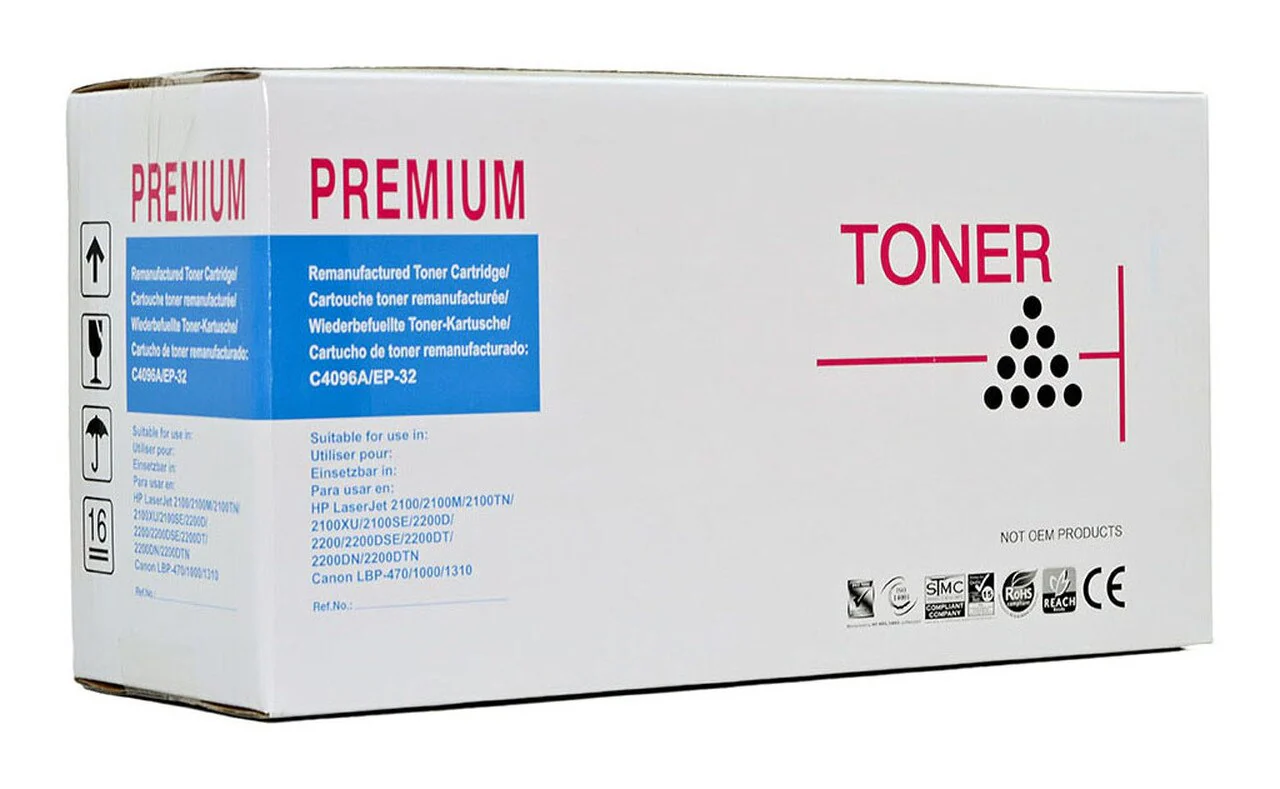 Icon Remanufactured Hp C4096a/canon Ep32 Black Toner Cartridge - Nail Gallerys