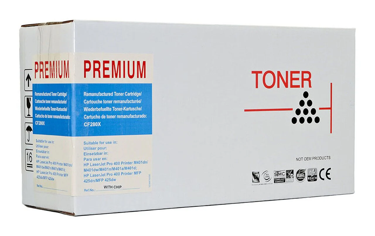 Icon Compatible Hp Cf280x Black Toner Cartridge - Nail Gallerys