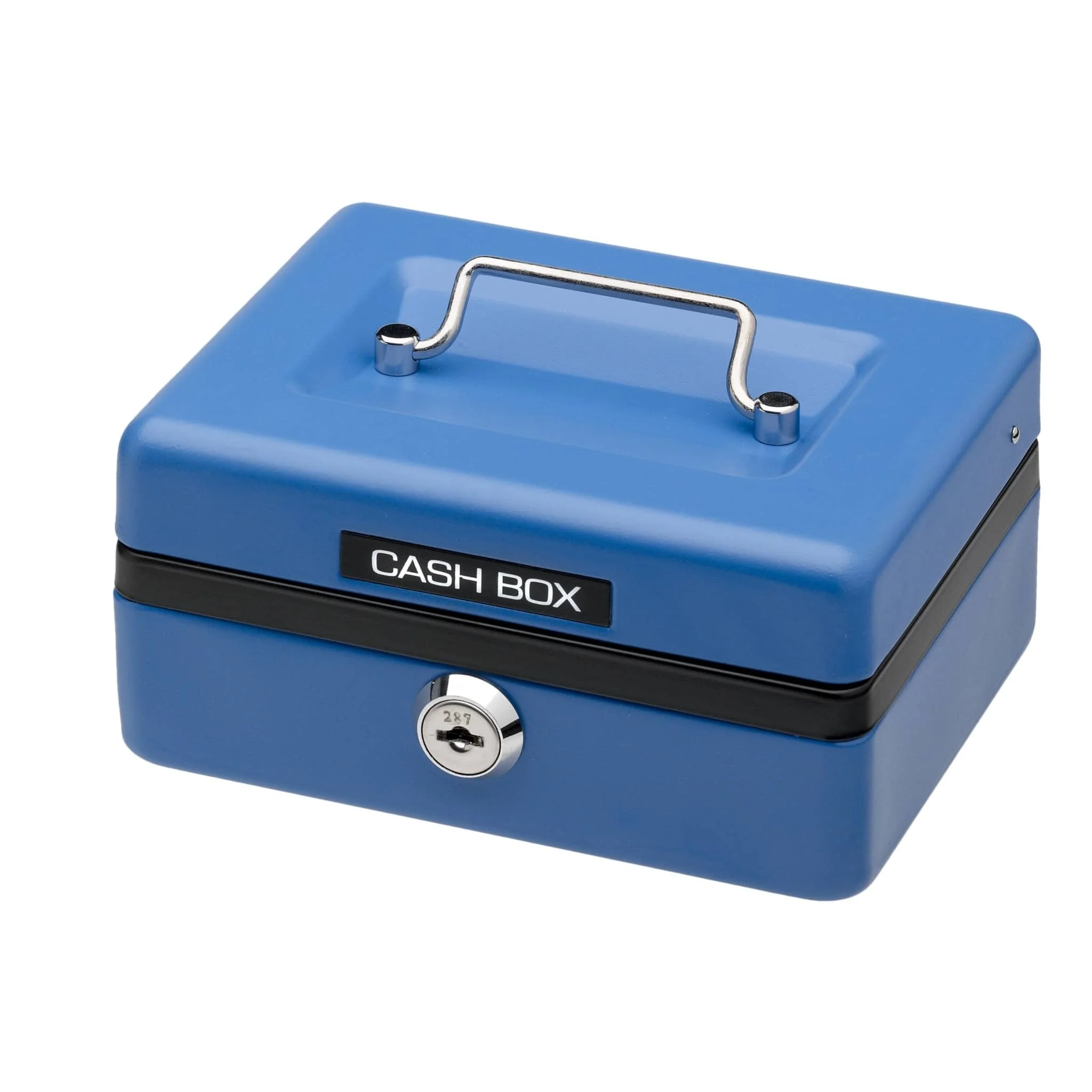 Cash Box 6 Inch Blue Sr-8811n - Nail Gallerys