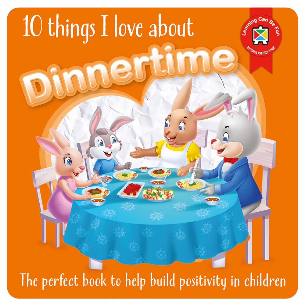 Learning Can Be Fun 10 Things I Love About Dinnertime Board Book - Nail Gallerys