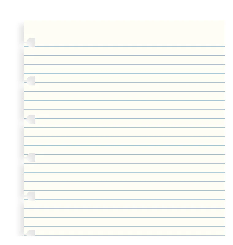 Filofax A5 Notebook Refills - Nail Gallerys