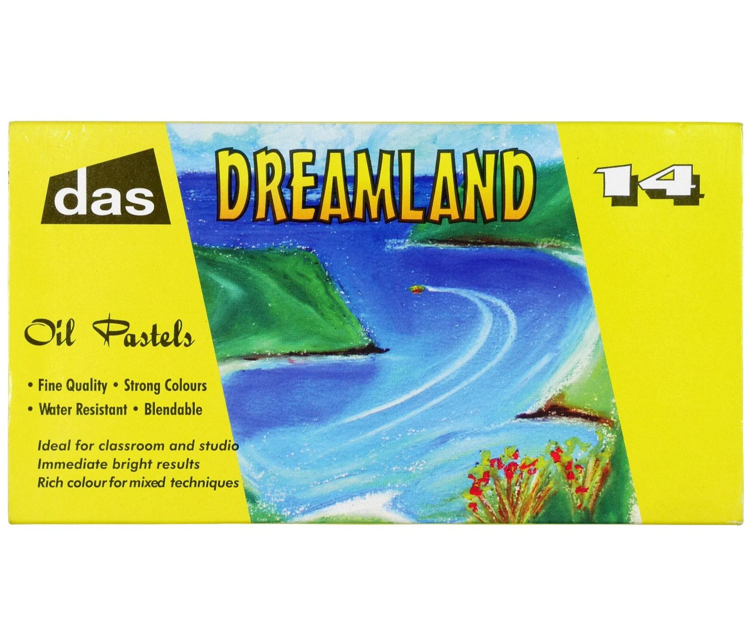 Das Dreamland Oil Pastels Set of 14 - Nail Gallerys