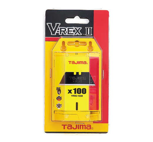 Tajima V-Rex Utility Blades Vrb2-100b Pack Of 100 - Nail Gallerys