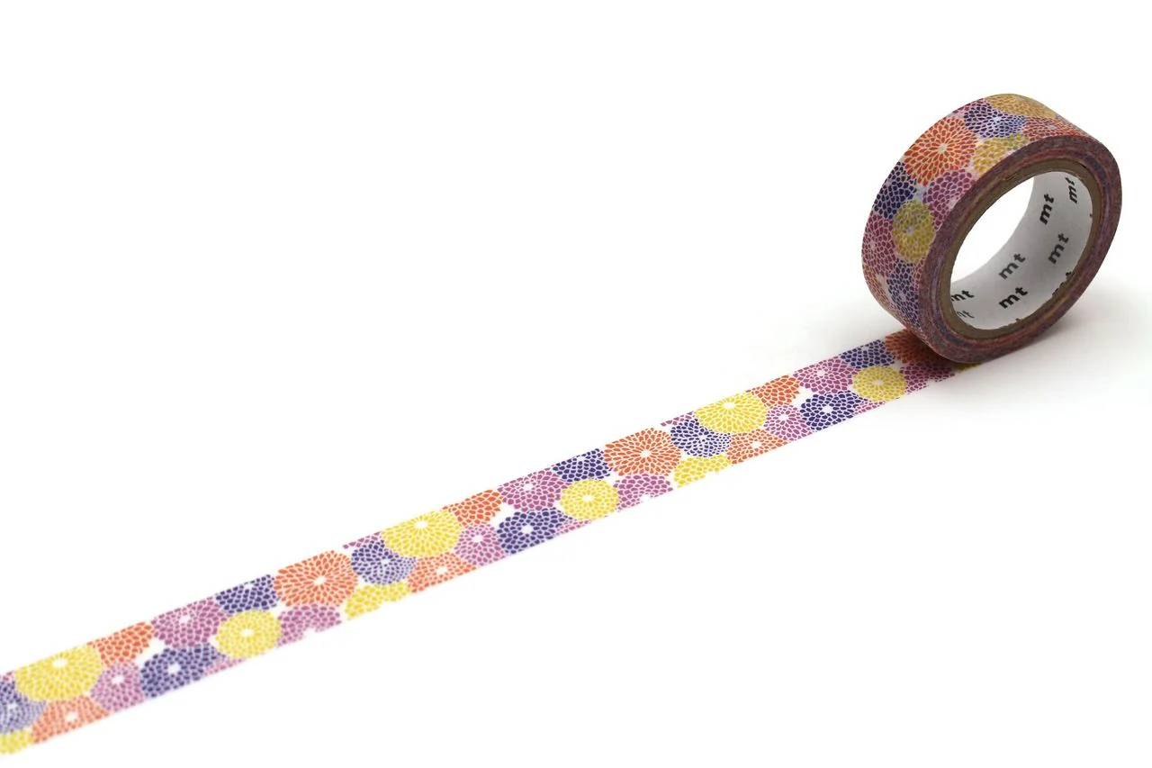 MT 15mm x 7m Patterned Washi Tapes - Nail Gallerys