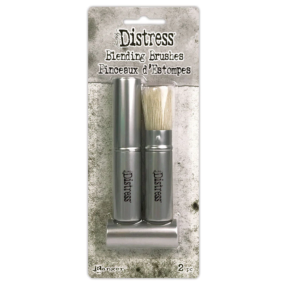 Ranger Distress Blending Brushes Pack of 2 - Nail Gallerys