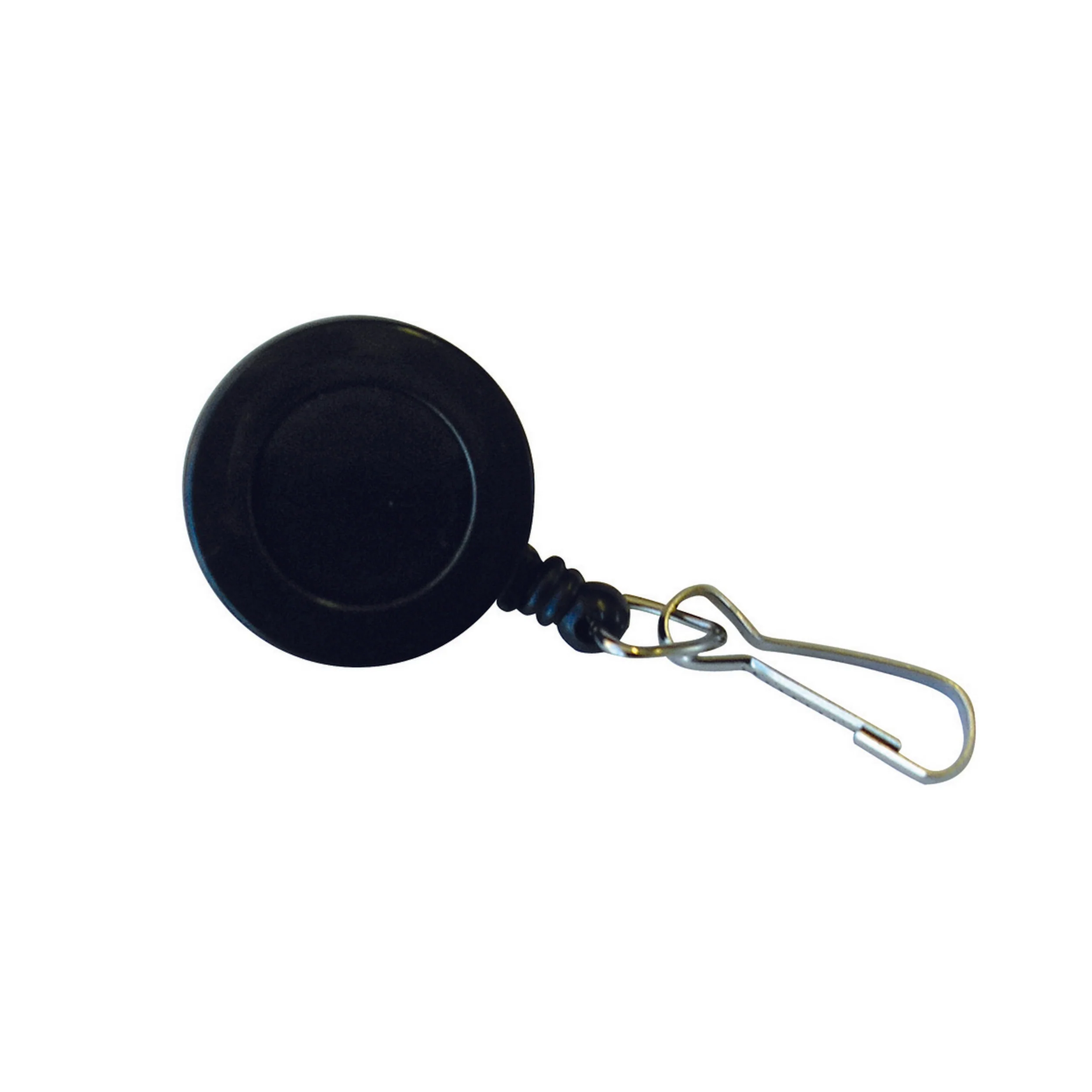 Kevron Id1021 Badge Reel Clip On Swivel Black - Nail Gallerys
