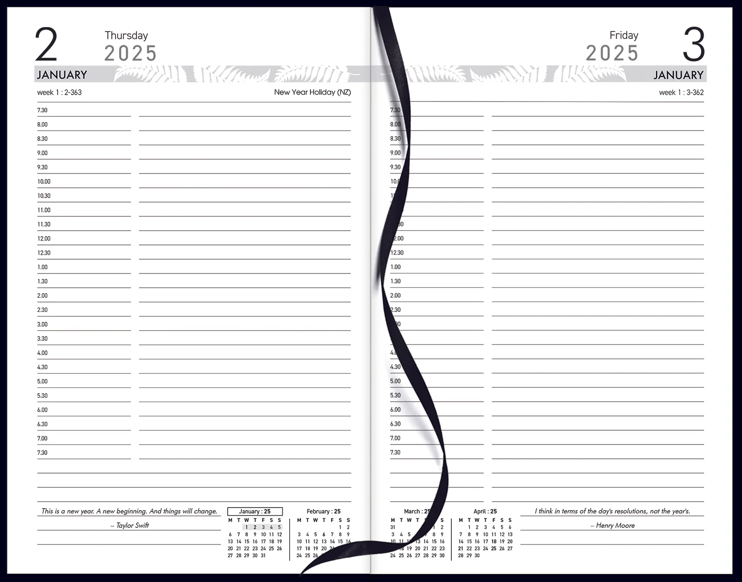 Collins 81A Diaries - Nail Gallerys