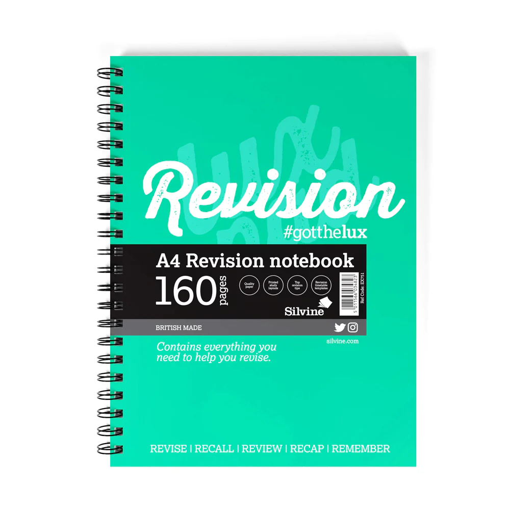 Luxpad Revision 160 Pages Wiro Bound Notebooks - Nail Gallerys