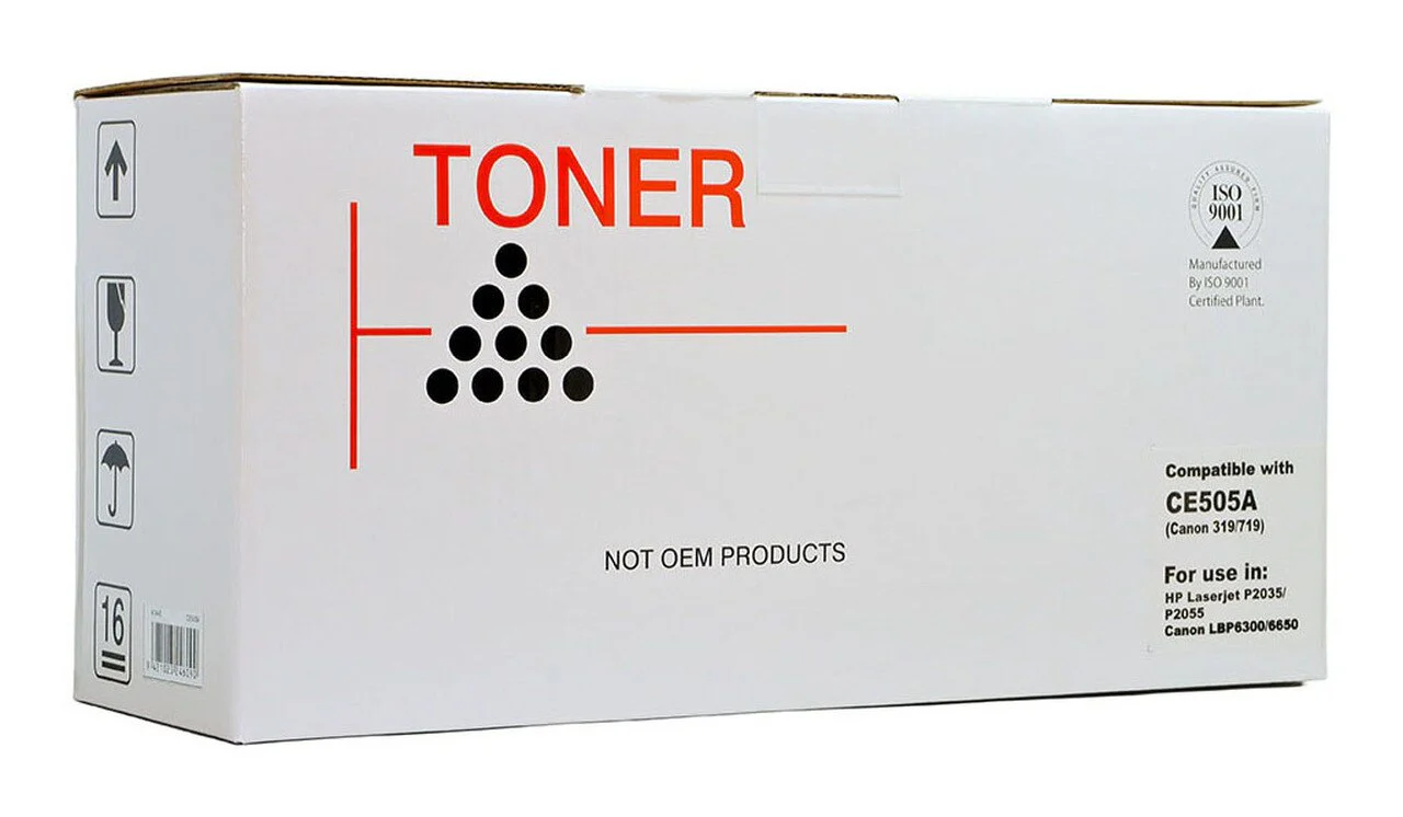 Icon Compatible Hp Ce505a/canon Cart319 Black Toner Cartridge - Nail Gallerys