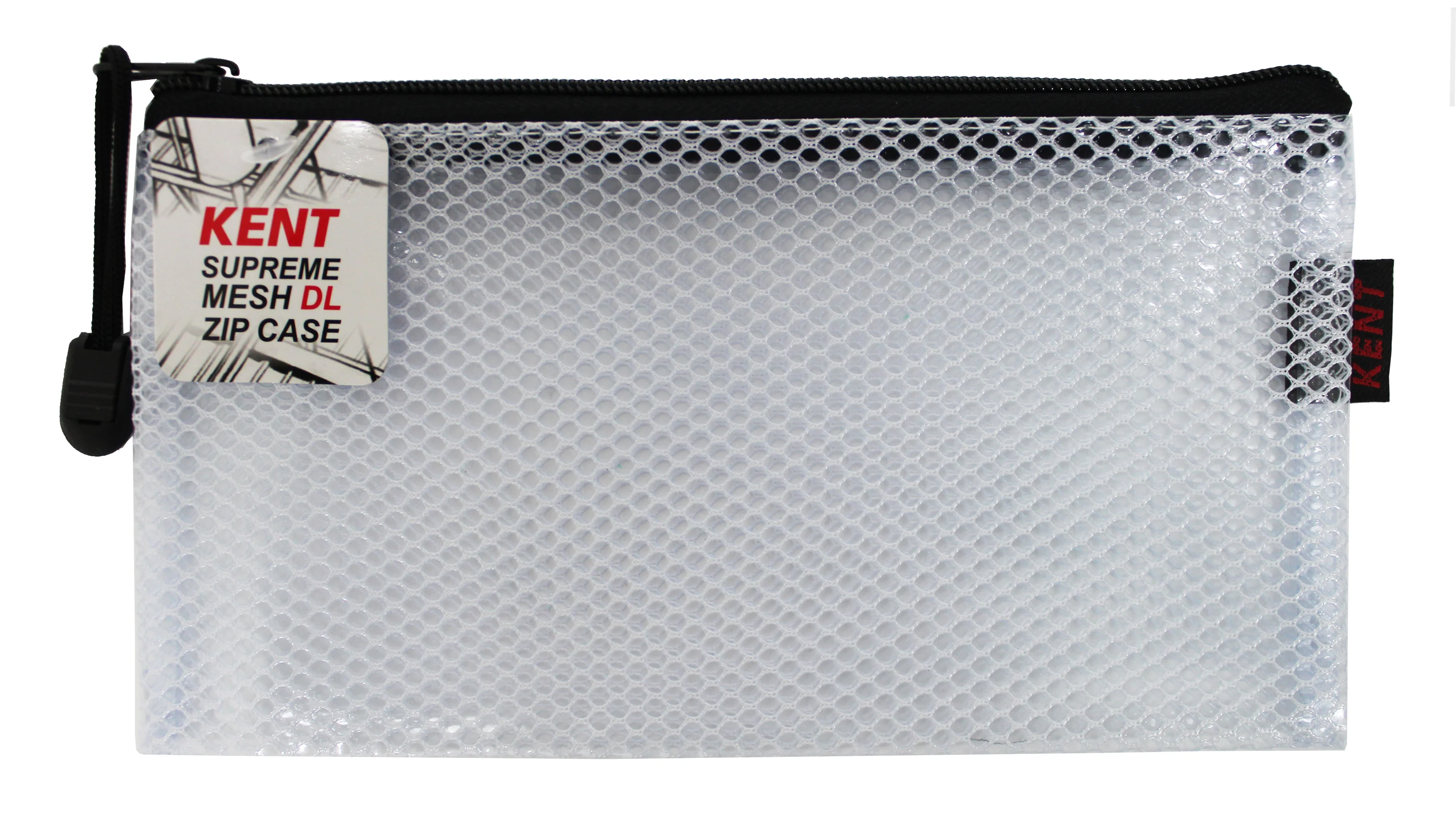 Kent Supreme Mesh Dl 220x115mm Zip Case - Nail Gallerys
