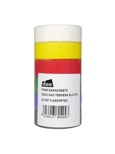 Das Tempera Blocks Set Of 6 - Nail Gallerys