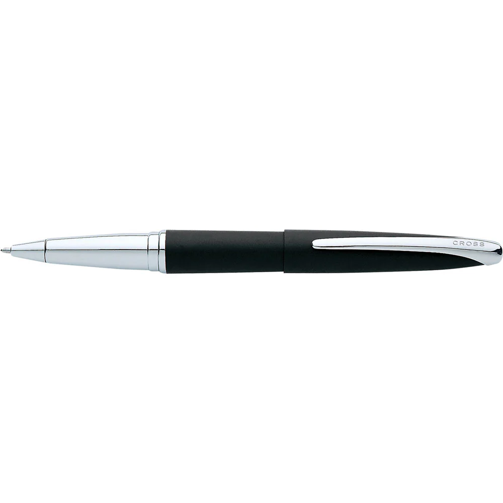Cross ATX Basalt Black Medium Nib Rollerball Pen - Nail Gallerys
