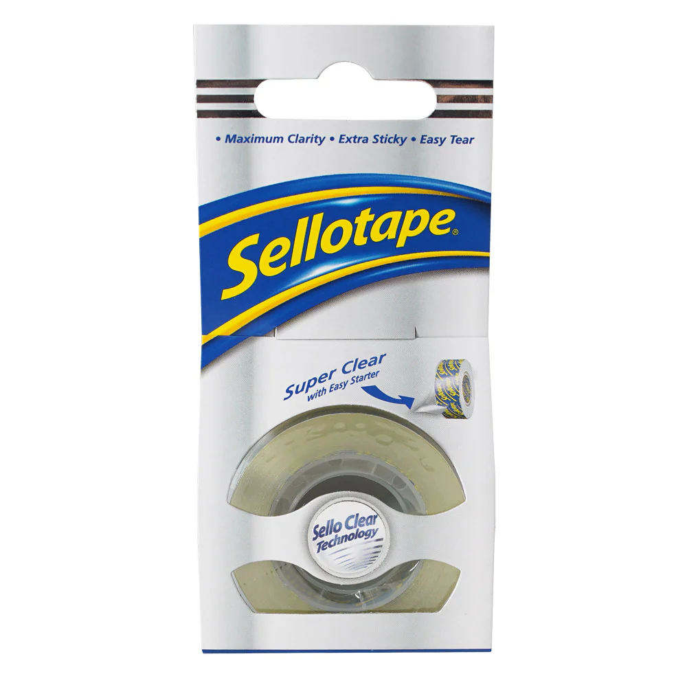 Sellotape Super Clear Boxed - Nail Gallerys