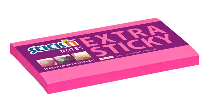 Stick'n Note Extra Sticky 76x127mm 90 Sheet - Nail Gallerys