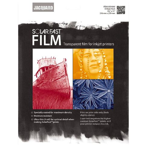 Jacquard Solarfast Film Pack Of 8 - Nail Gallerys