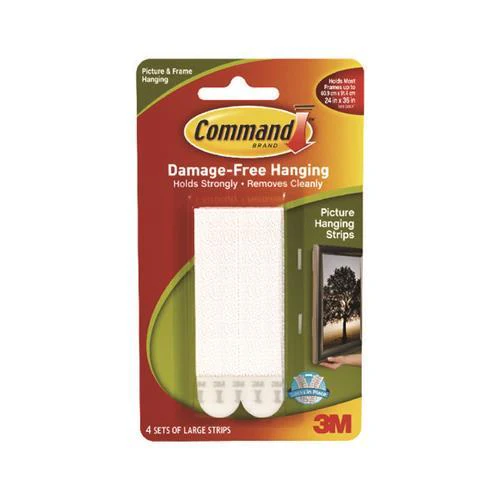 Command Strips 17206 Picture Frame Hanging Large Pack Of 4 - Nail Gallerys