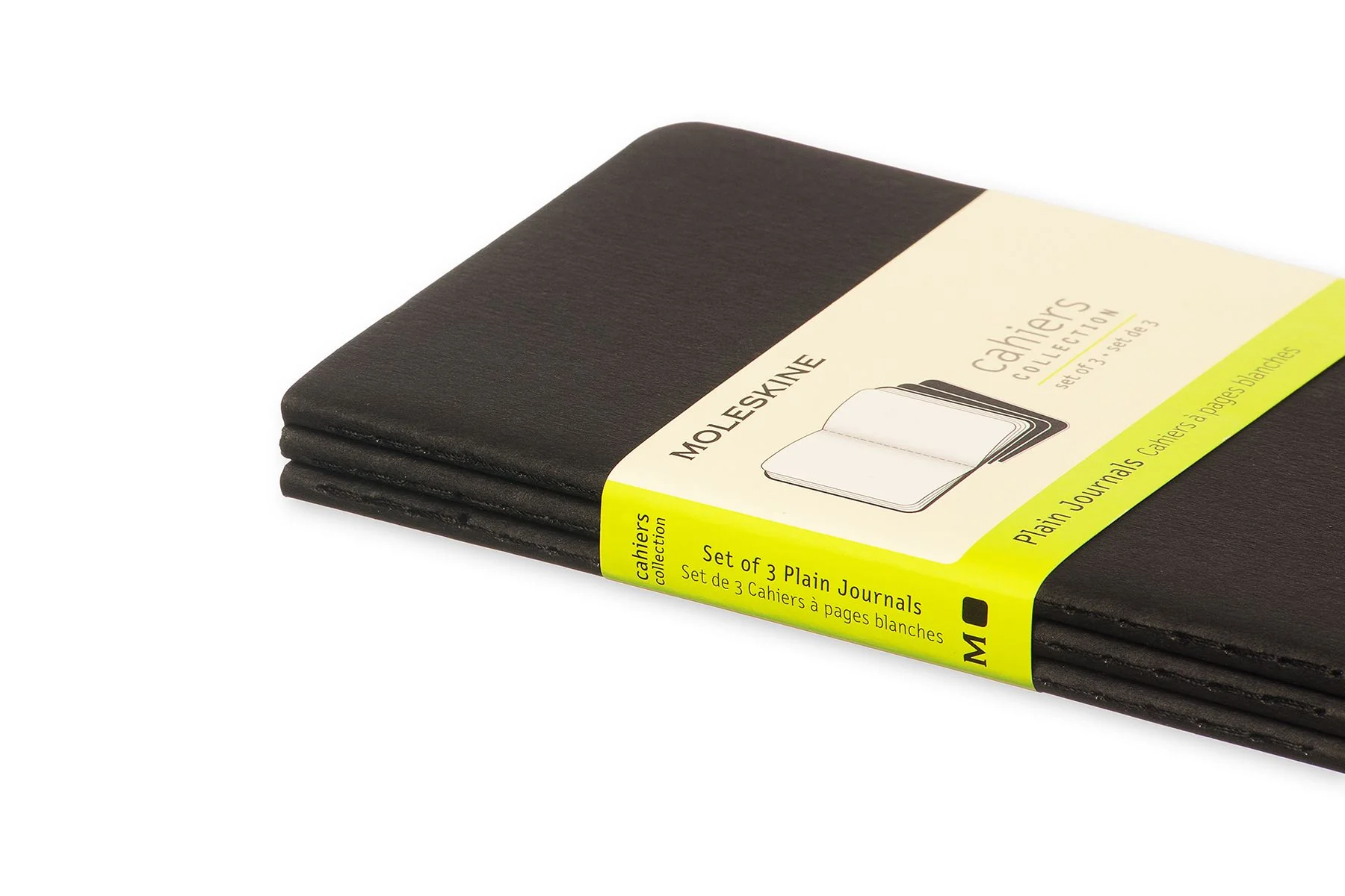 Moleskine Cahier Pocket Plain Journals Pack Of 3 - Nail Gallerys