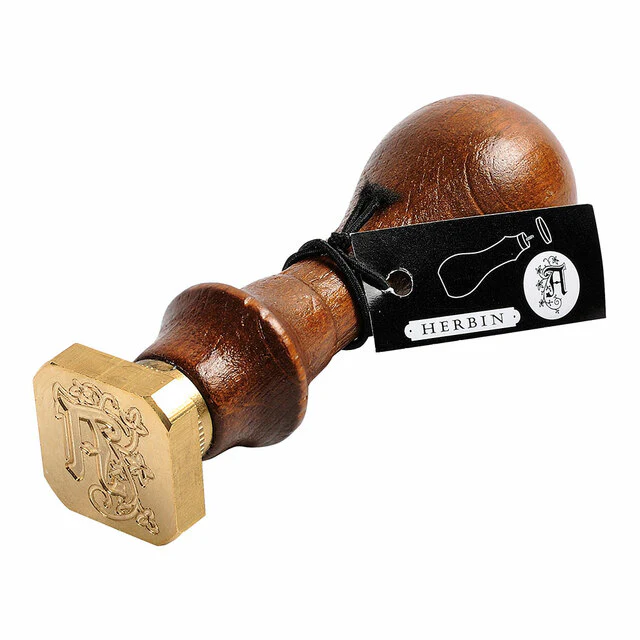 Jacques Herbin Wooden Handle Square Seal Illuminated - Nail Gallerys