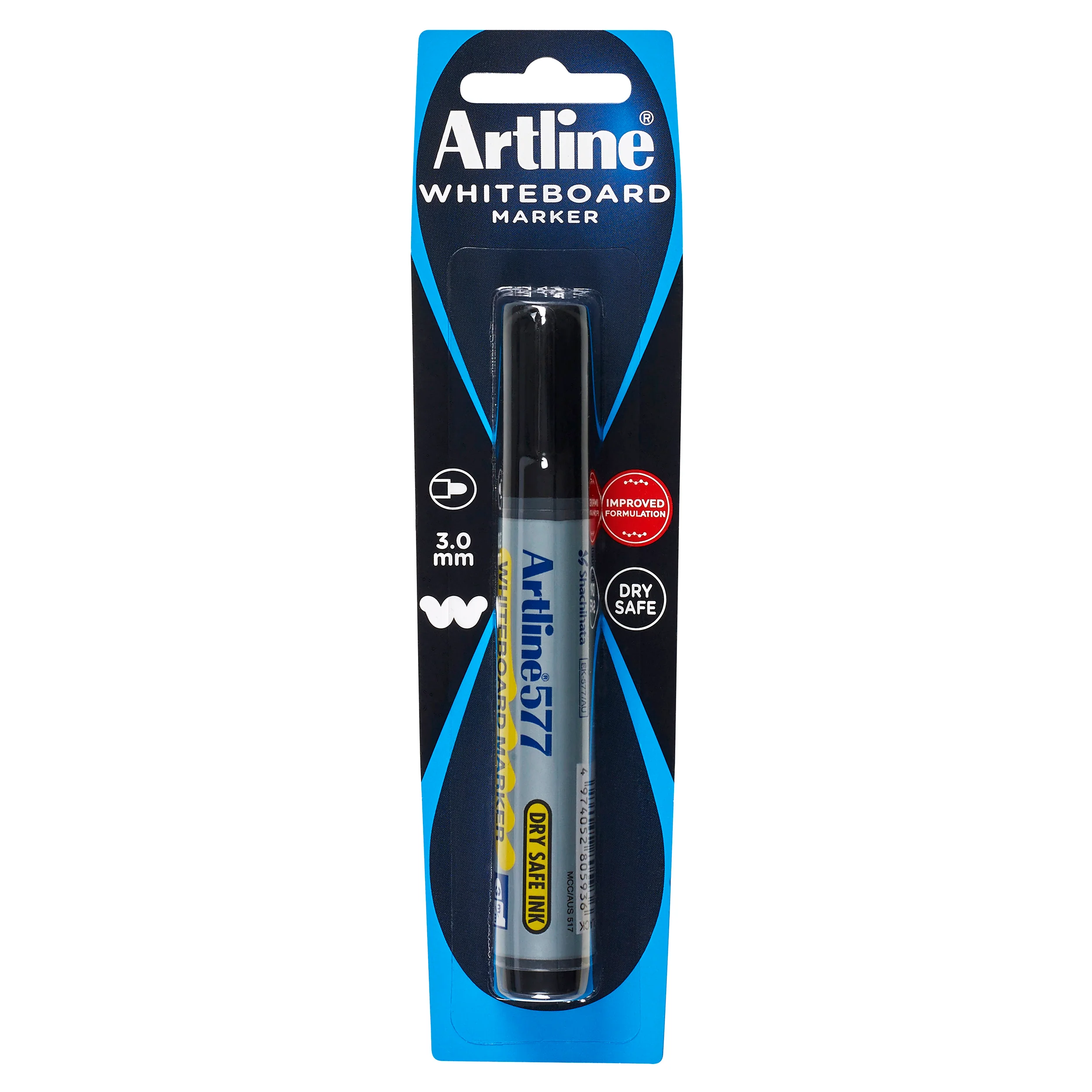 Artline 577 Whiteboard Marker Black - Nail Gallerys