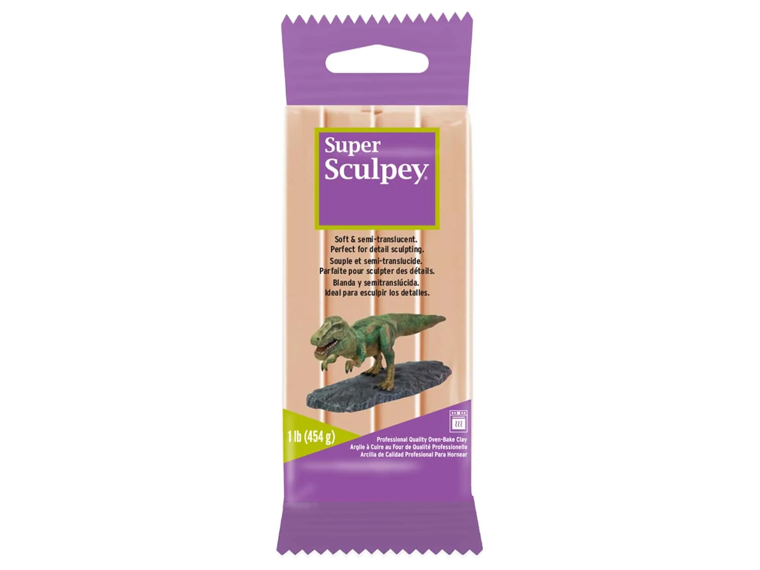 Sculpey Super Sculpey 454gm Beige Polymer Clay - Nail Gallerys