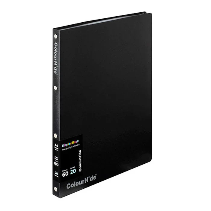 Colourhide Refillable 20 Sheet Display Book - Nail Gallerys