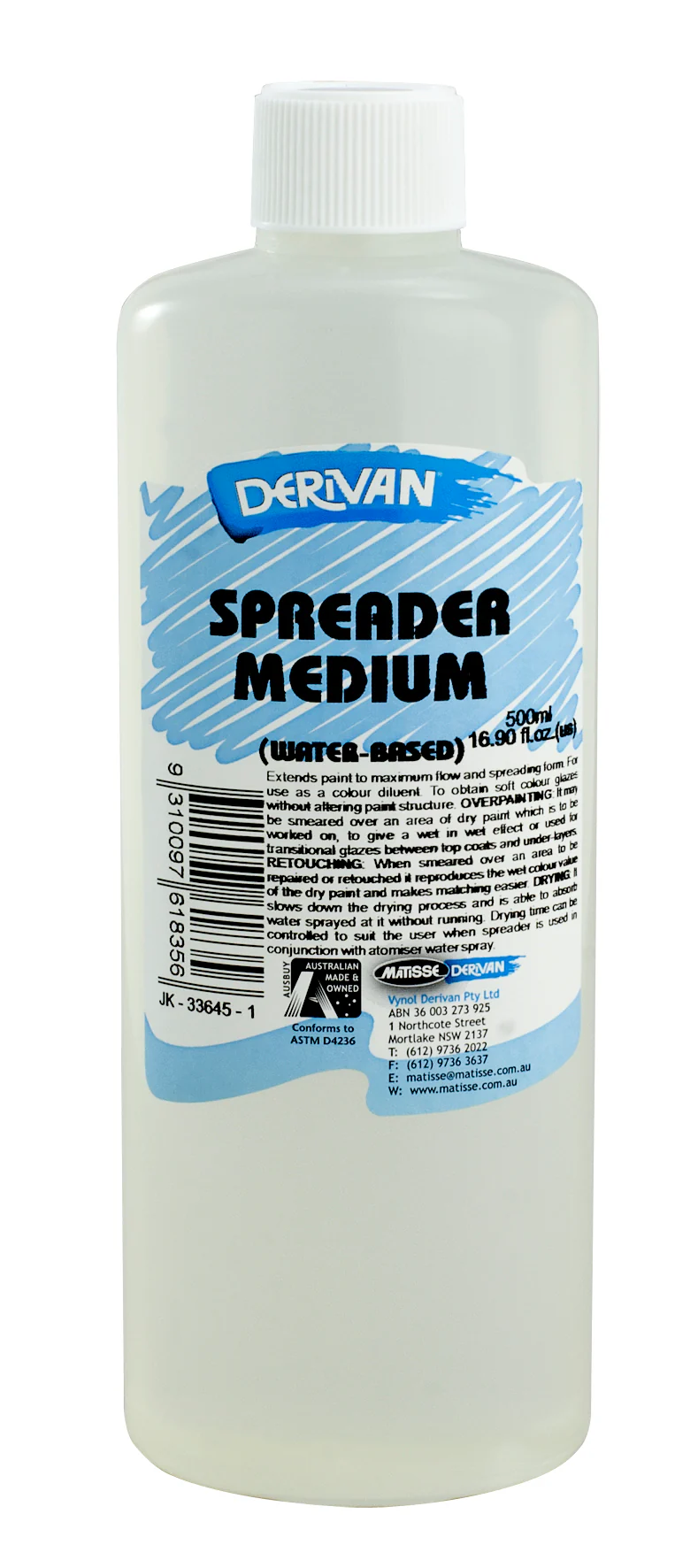 Derivan 500ml Spreader - Nail Gallerys