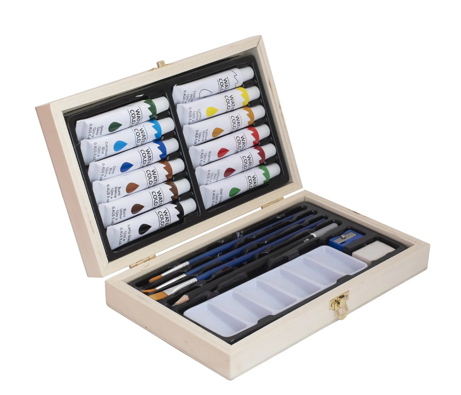 Jasart Acrylic Wood Box Set Of 20 - Nail Gallerys