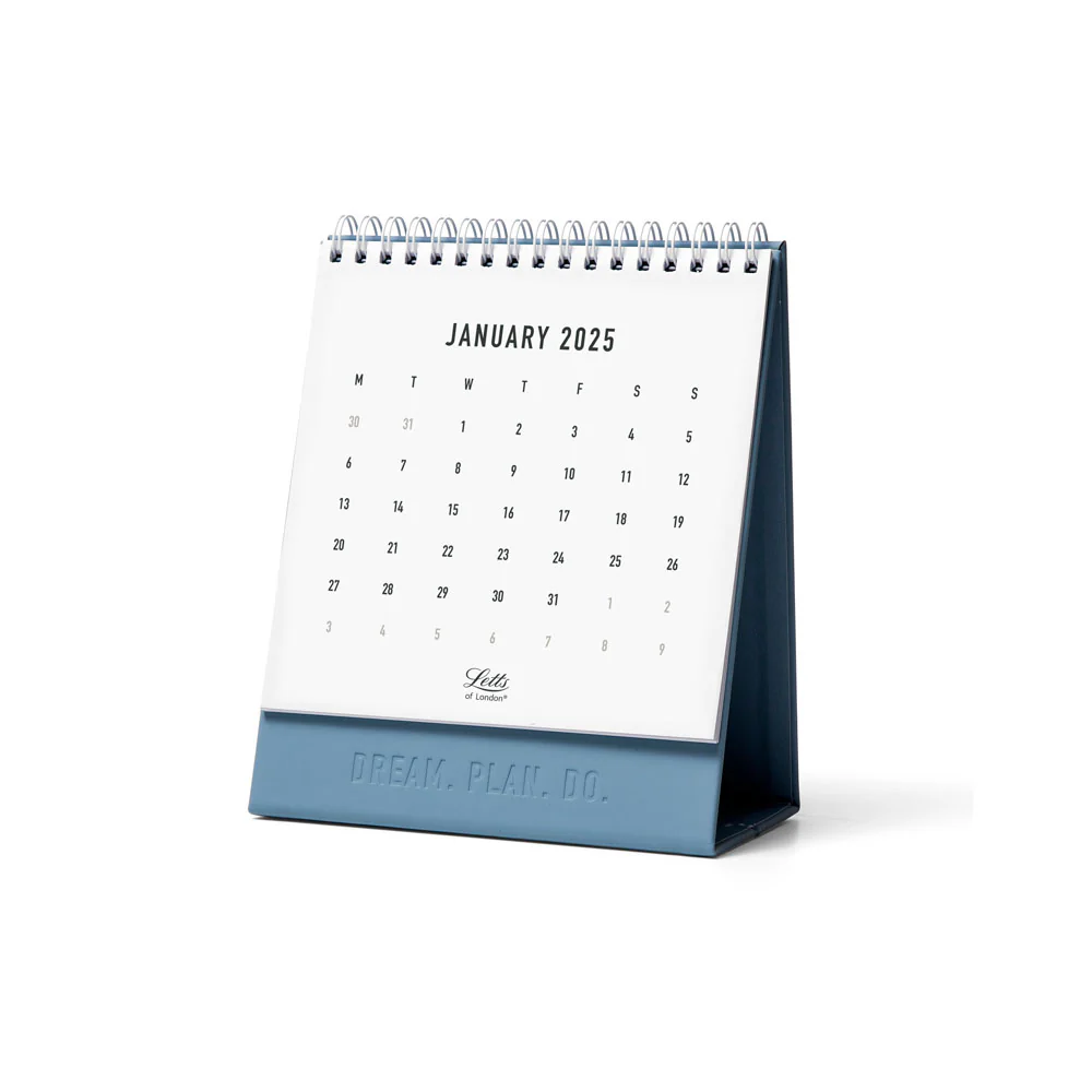 Letts of London 150x180mm Ocean Conscious Desk Calendar - Nail Gallerys